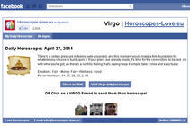 Horoscopes-love - Facebook aplikace